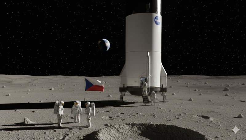 Evropská jízdenka ke hvězdám a česká stopa v měsíčním prachu