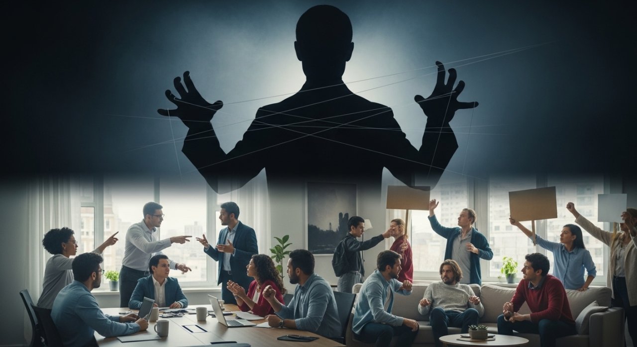 Utajená mechanika konfliktu: Jak zničit jakoukoliv skupinu zevnitř