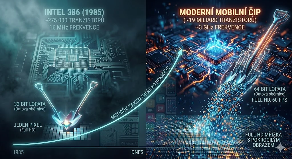 Od Intel 386 k miliardám v kapse