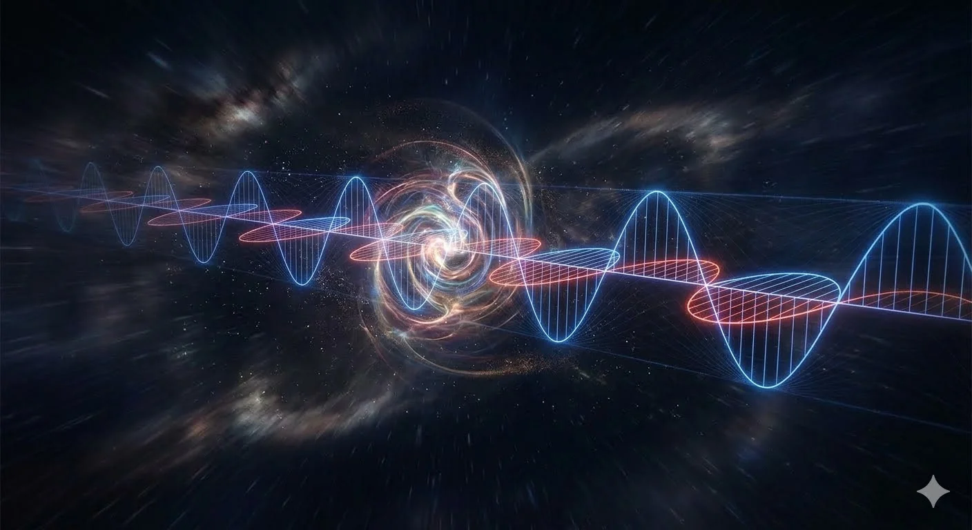 Elektromagnetické vlnění: Motor, který si sám před sebou staví dálnici